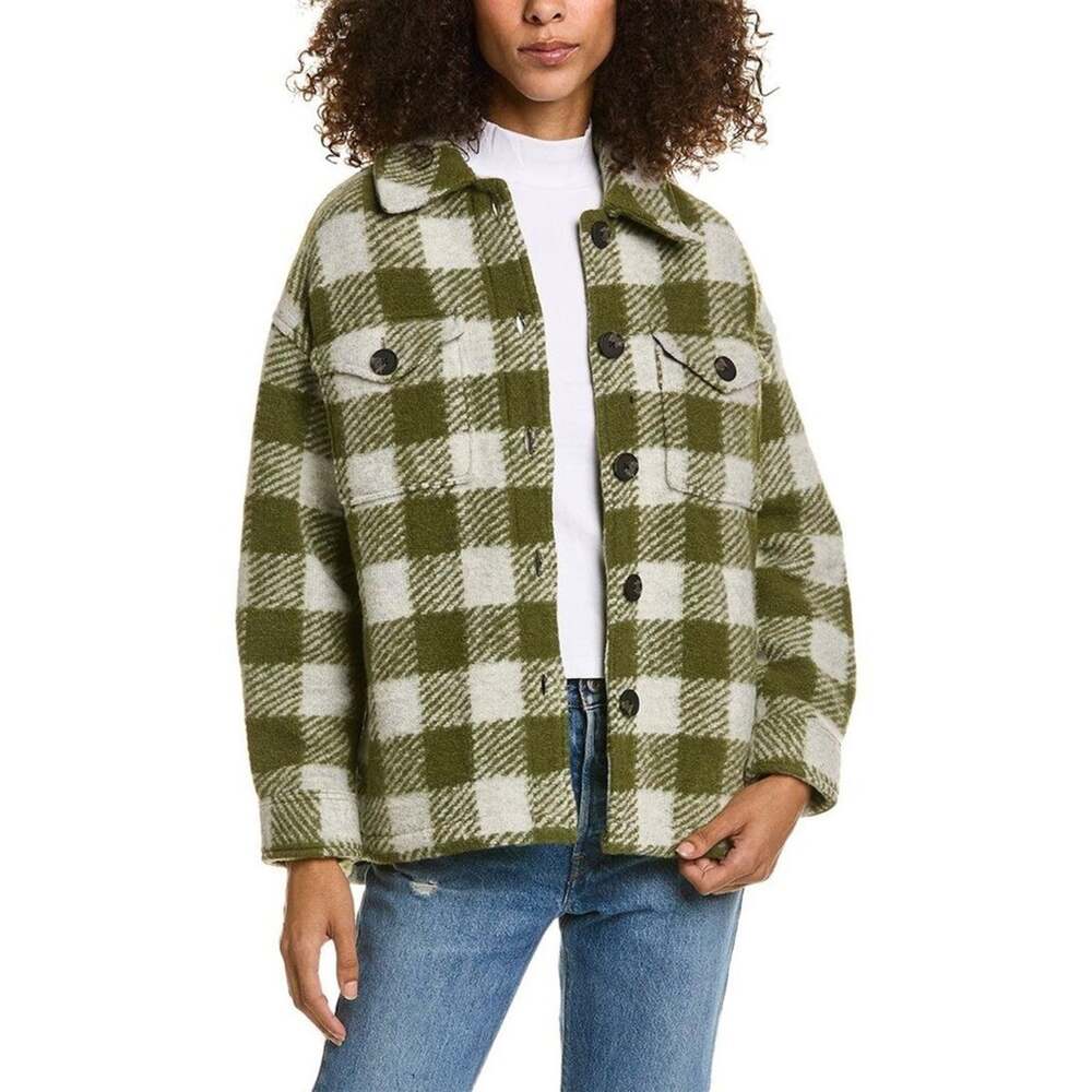 All Saints Fenix Check Shirt Jacket